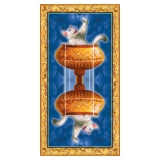 Tarot of white cats