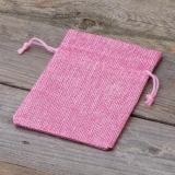 Jute bag pink